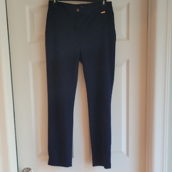 Calvin Klein Women's Navy Dress Ankle Length Pants! Worn Once! - Picture 1 of 9